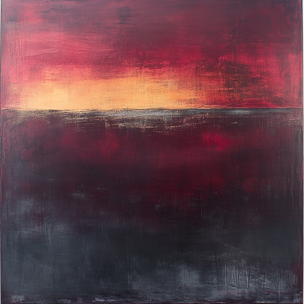 Mark Rothko Inspired Echoes Of Silence Paint by numbers art