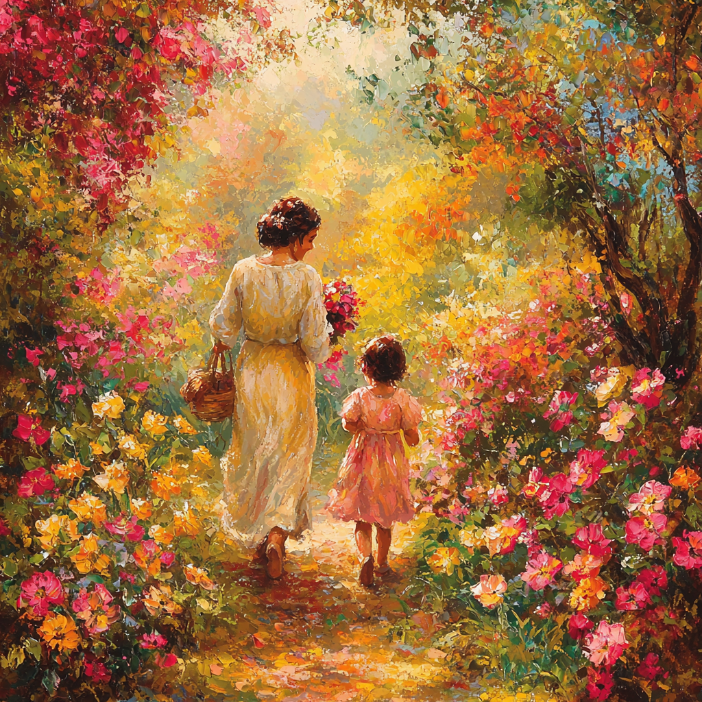 Garden Of Blessings Painting By Numbers Kit