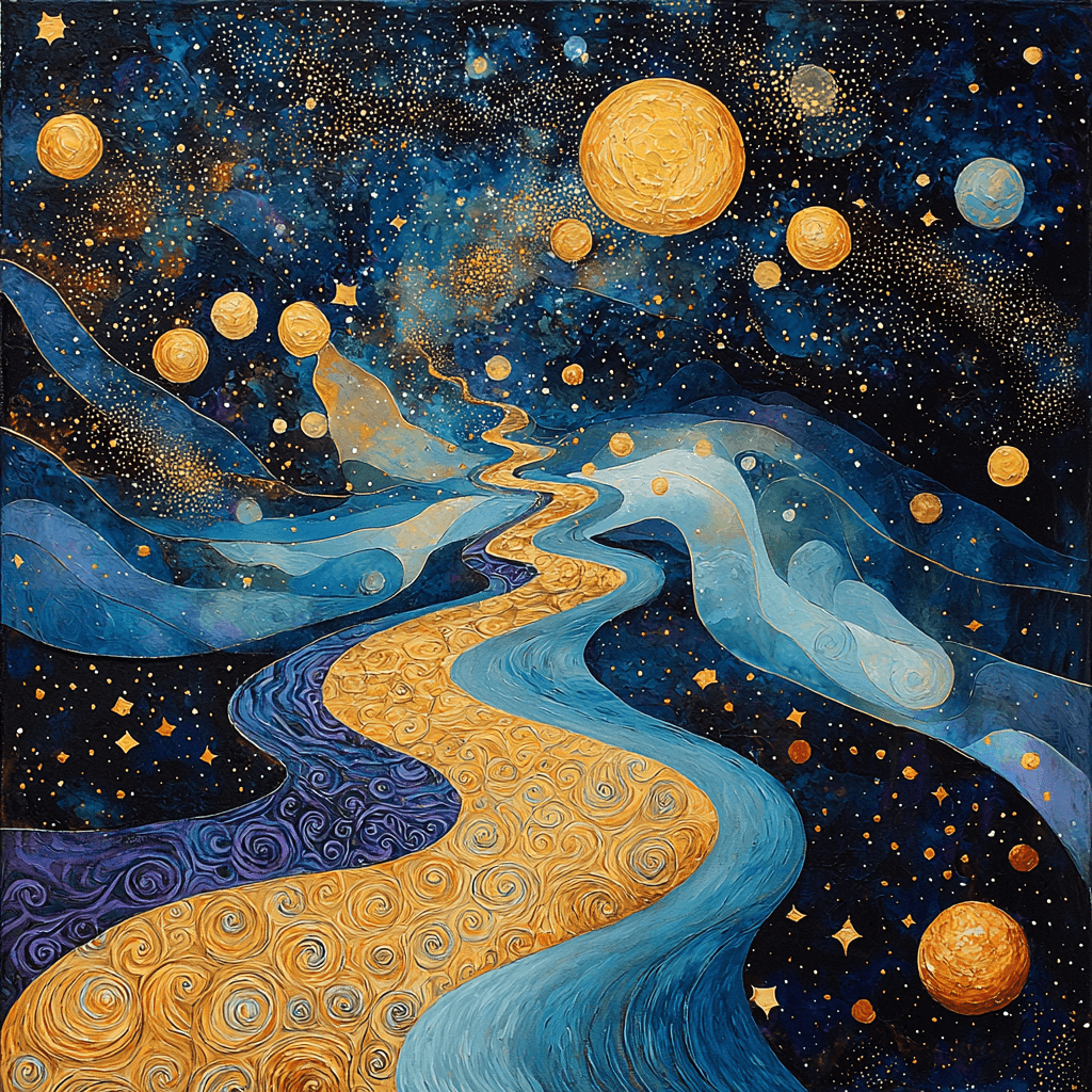 Salvador Dalí Inspired Celestial Visions Paint By Color