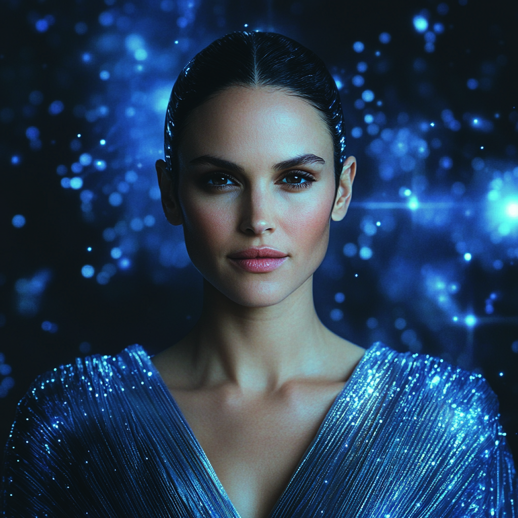 Natalie Portman: Cosmic Grace Of The Star Warrior paint by numbers