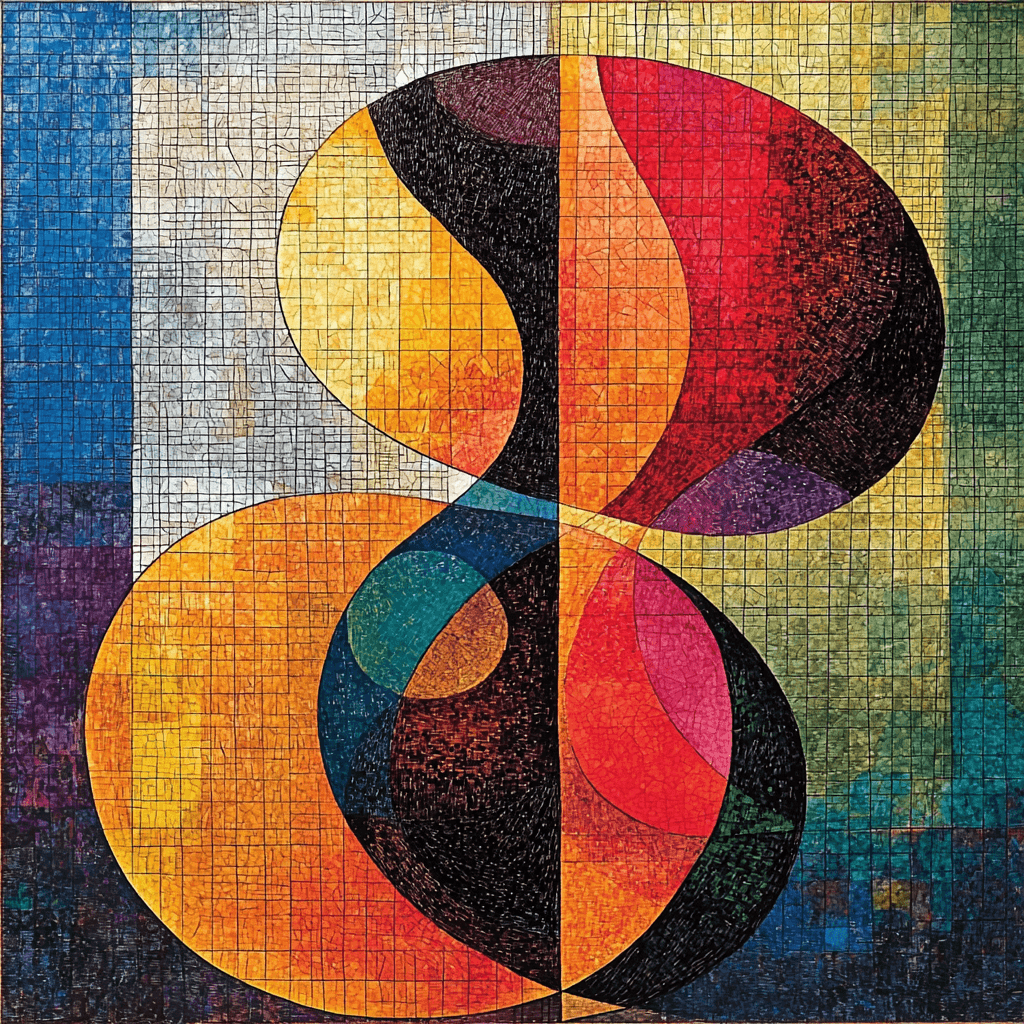 Paul Klee Inspired Lyrical Geometry Numbered Painting Kits