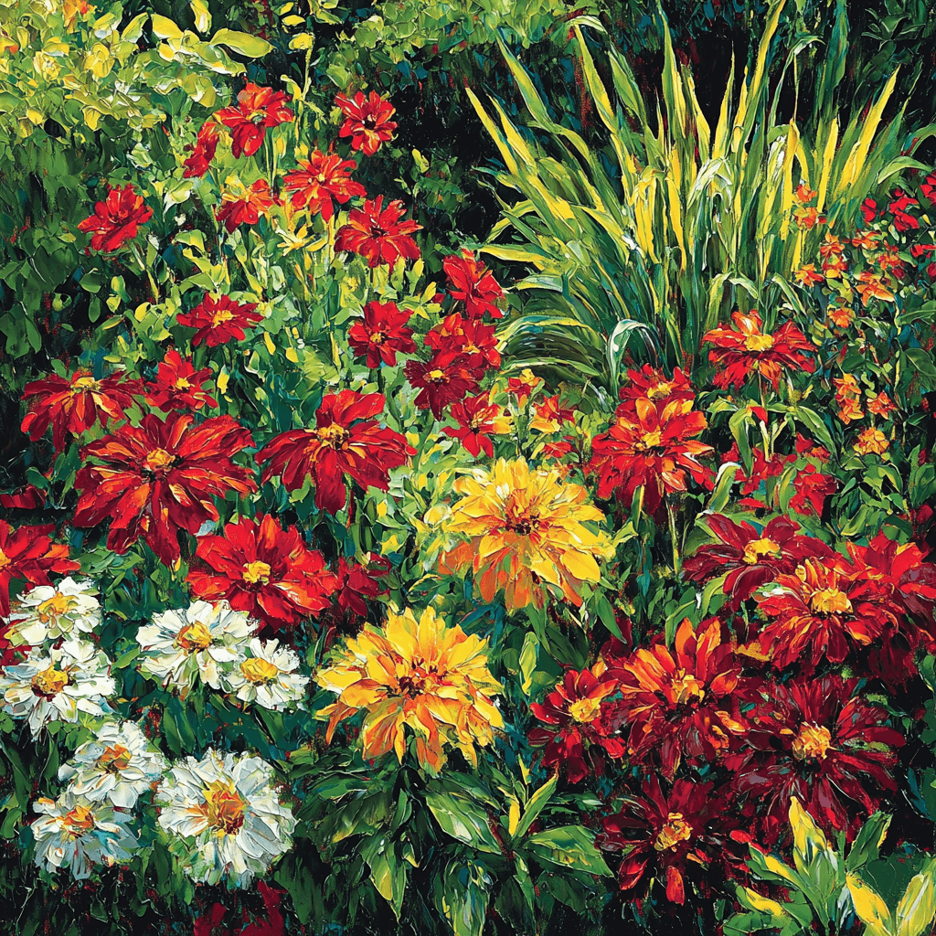 Pierre-Auguste Renoir Inspired Garden Serenade Paint By Numbers