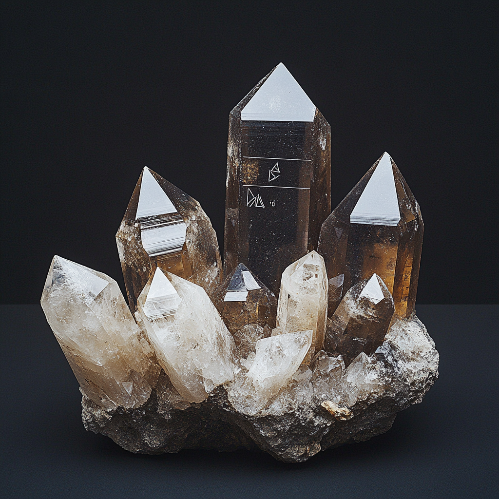 Caravaggio Inspired Quartz Cluster Reliquary paint by numbers