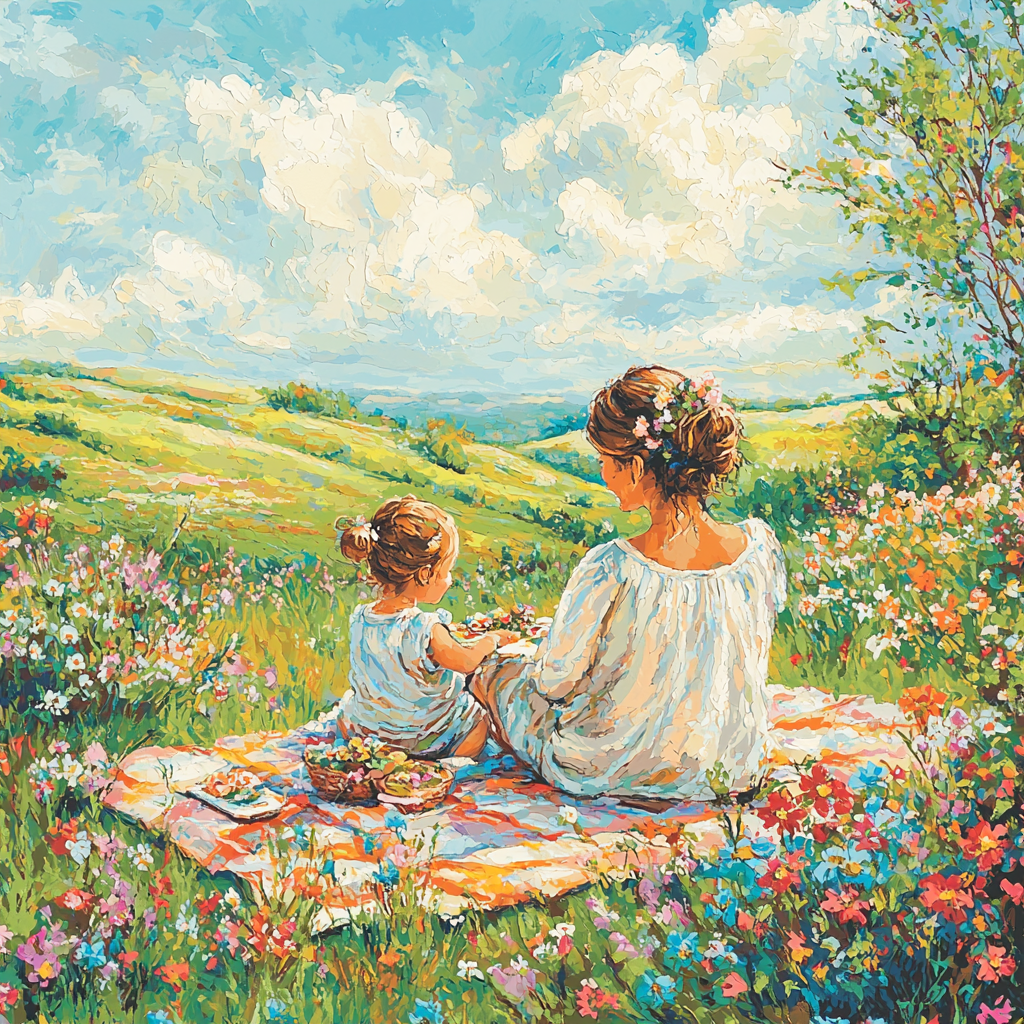 Moments In The Meadow Paint By Numbers Art