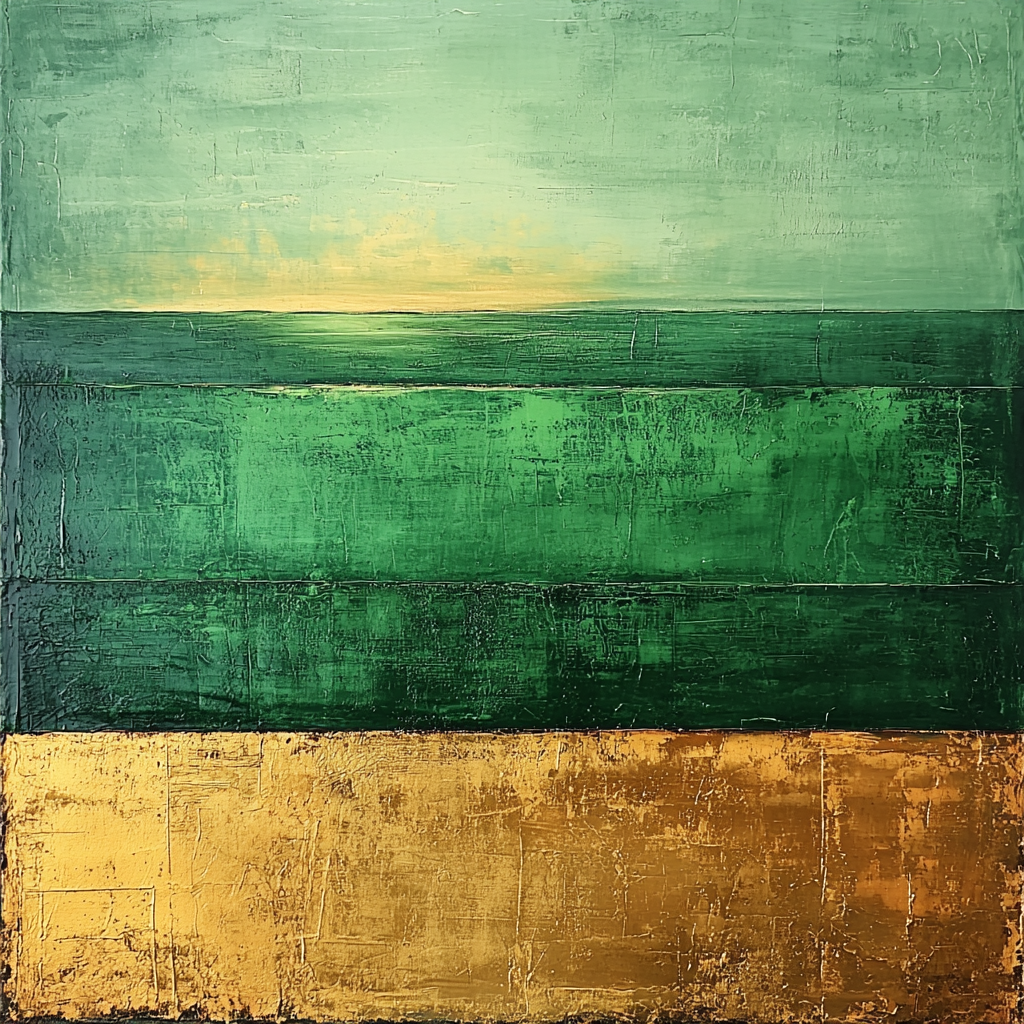 Mark Rothko Inspired Horizon Of Thoughts Painting Number Kit