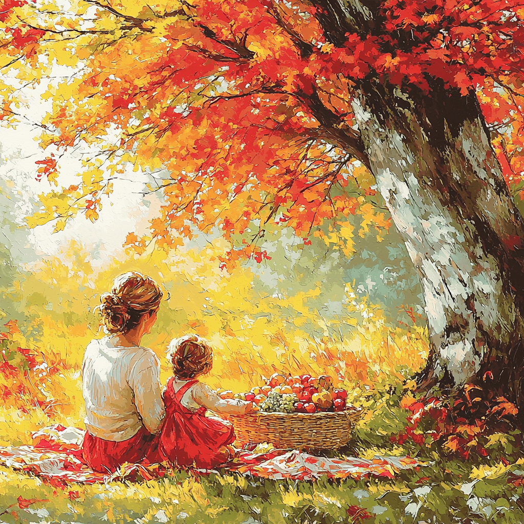 Afternoon Picnic Joy Paint By Number