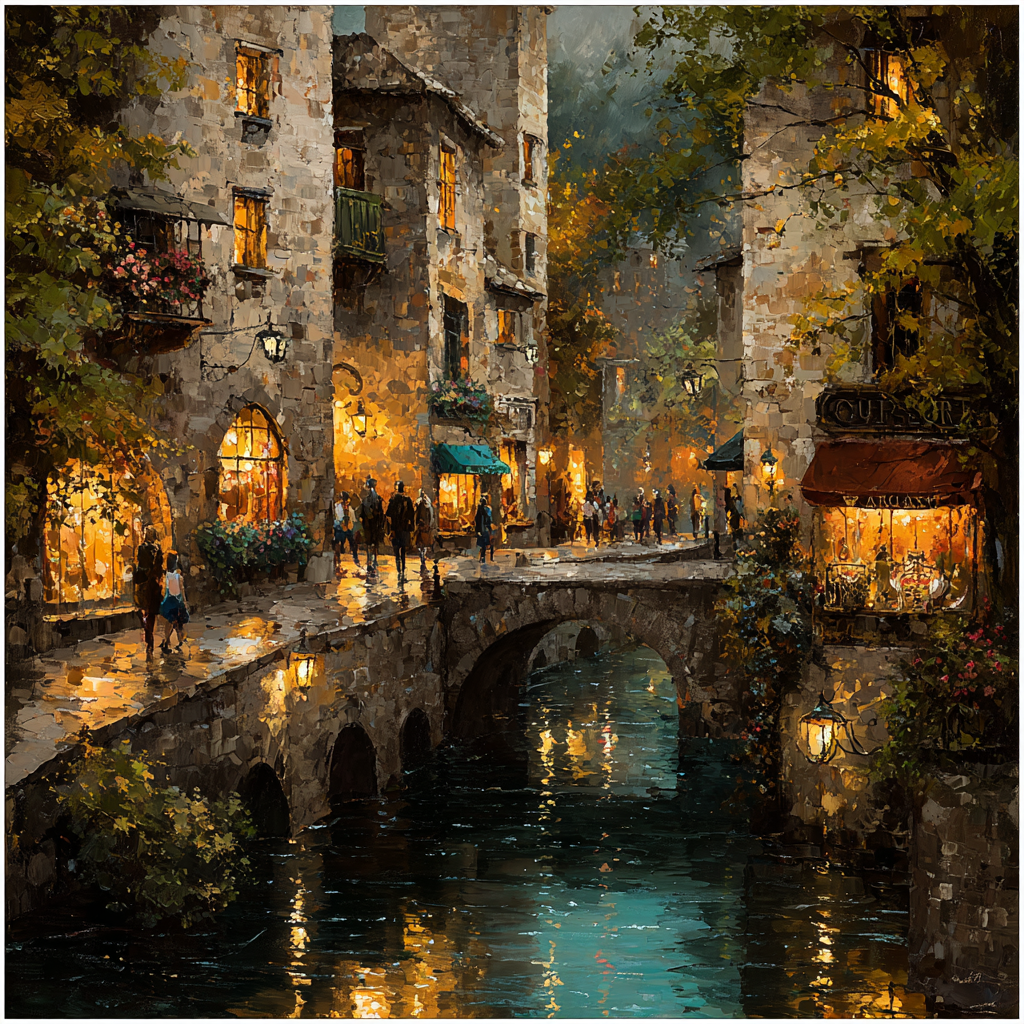 Ponte Vecchio Market Bridge Florence Italy Paint by numbers art