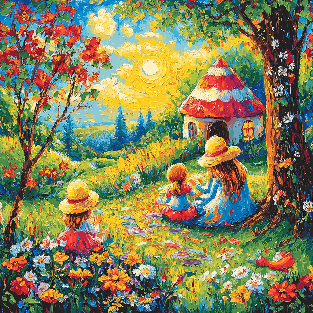 Wonders Of Imagination Number Painting