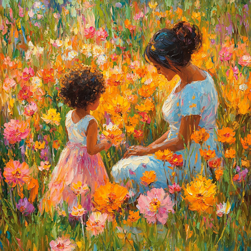The Garden Of Hugs DIY Paint By Numbers