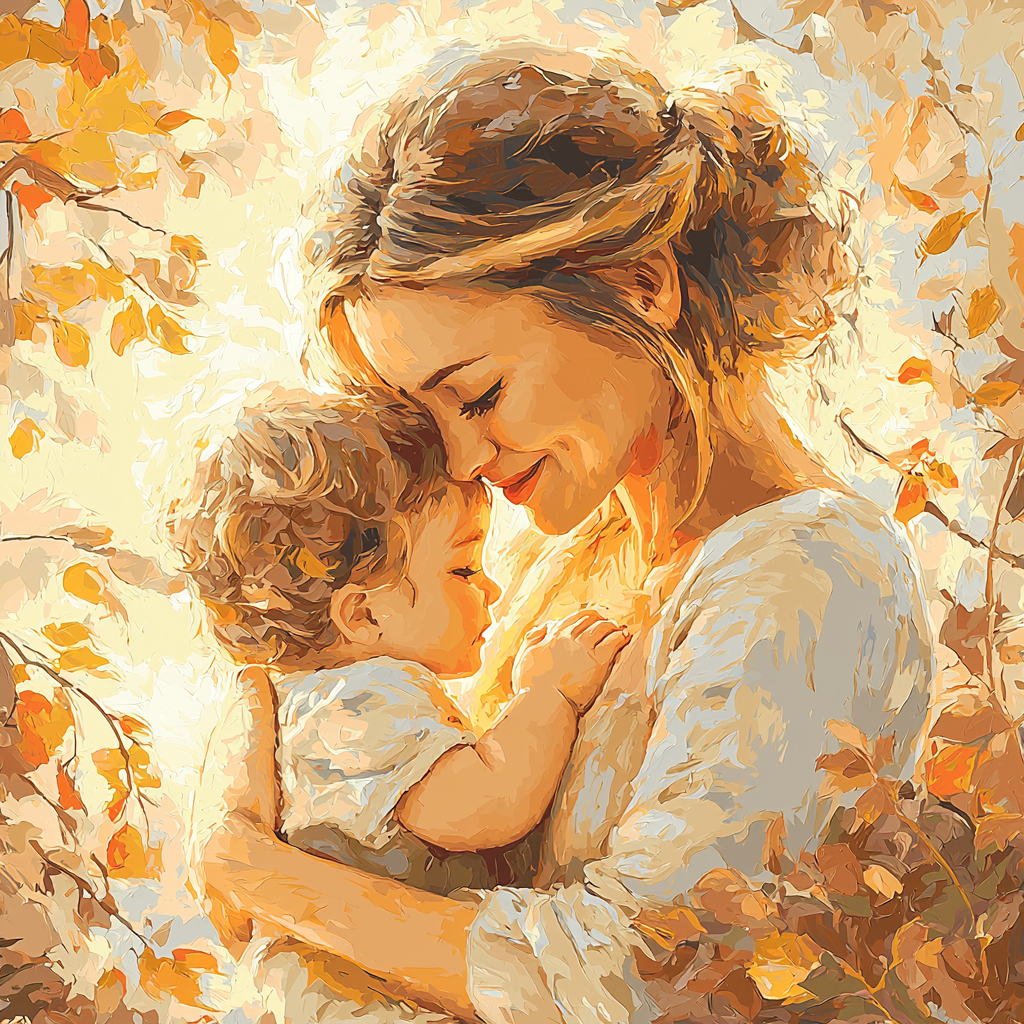 Eternal Love's Embrace Painting By Numbers Kit