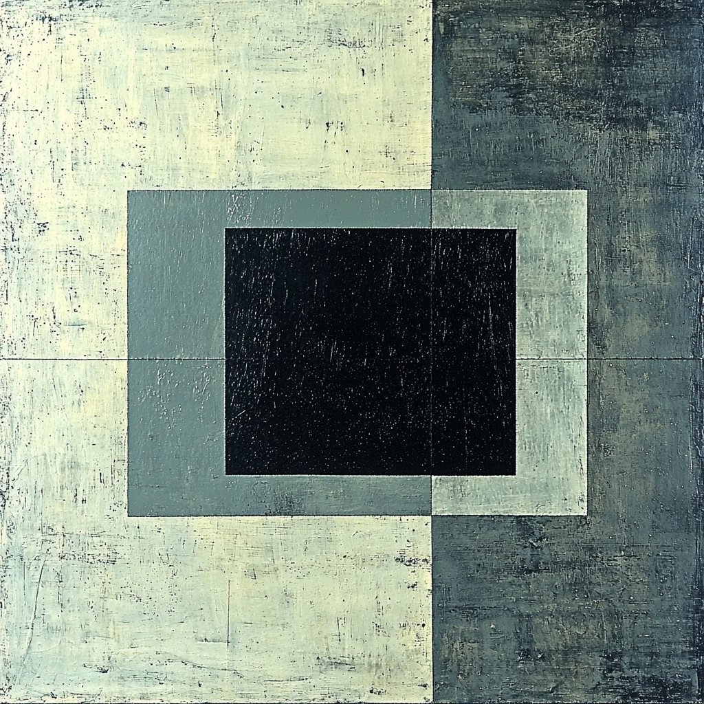 Kazimir Malevich Inspired Essence Of Structure Paint By Numbers Art