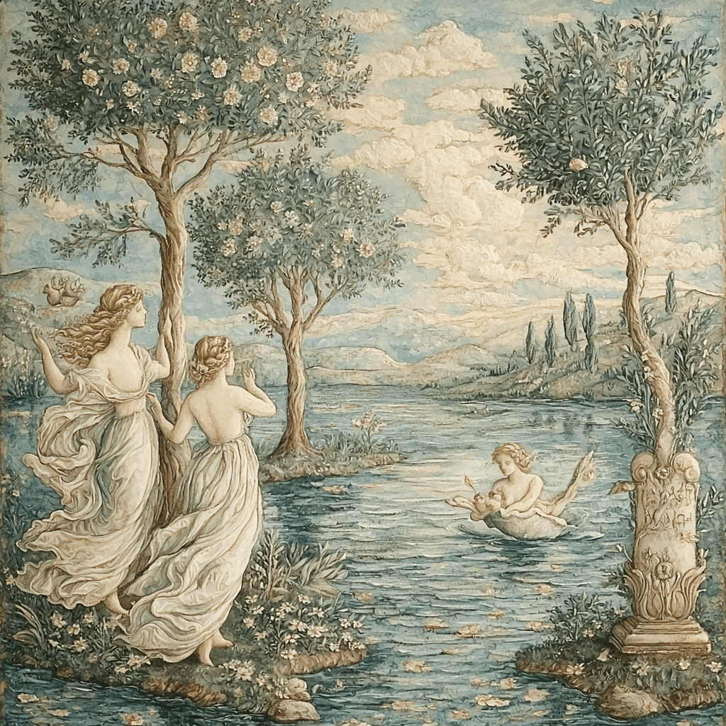 Sandro Botticelli Inspired Renaissance Harmony In Motion Paint By Numbers Kits