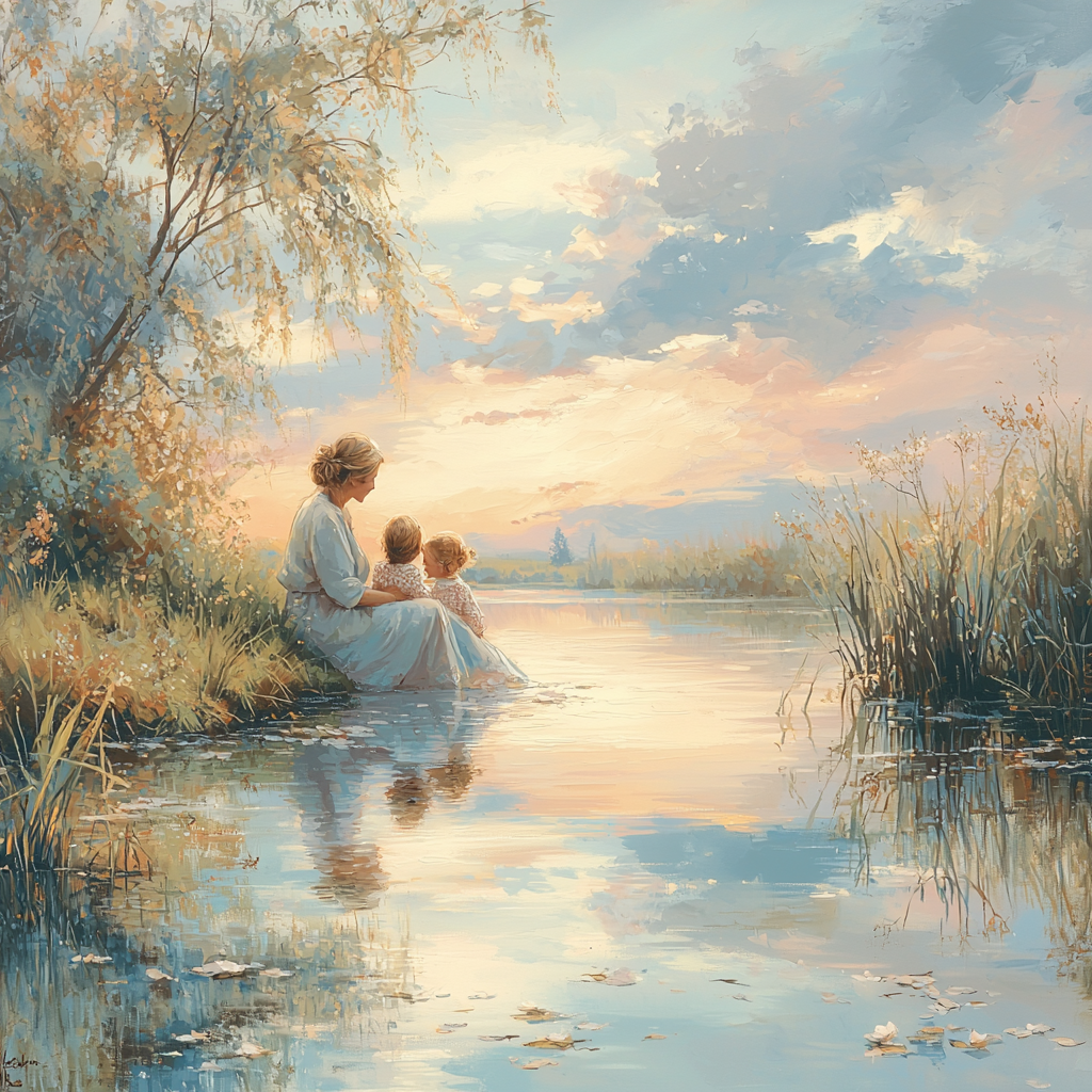 Heartfelt Reflection Paint By Numbers Art