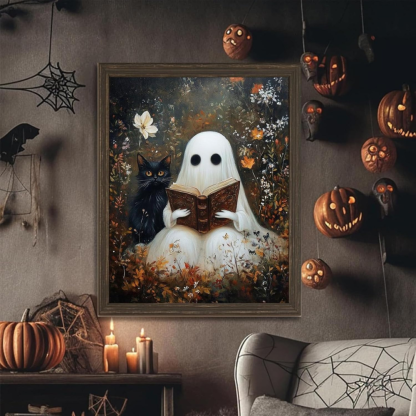 Halloween Reading Companion Paint by Numbers Kit