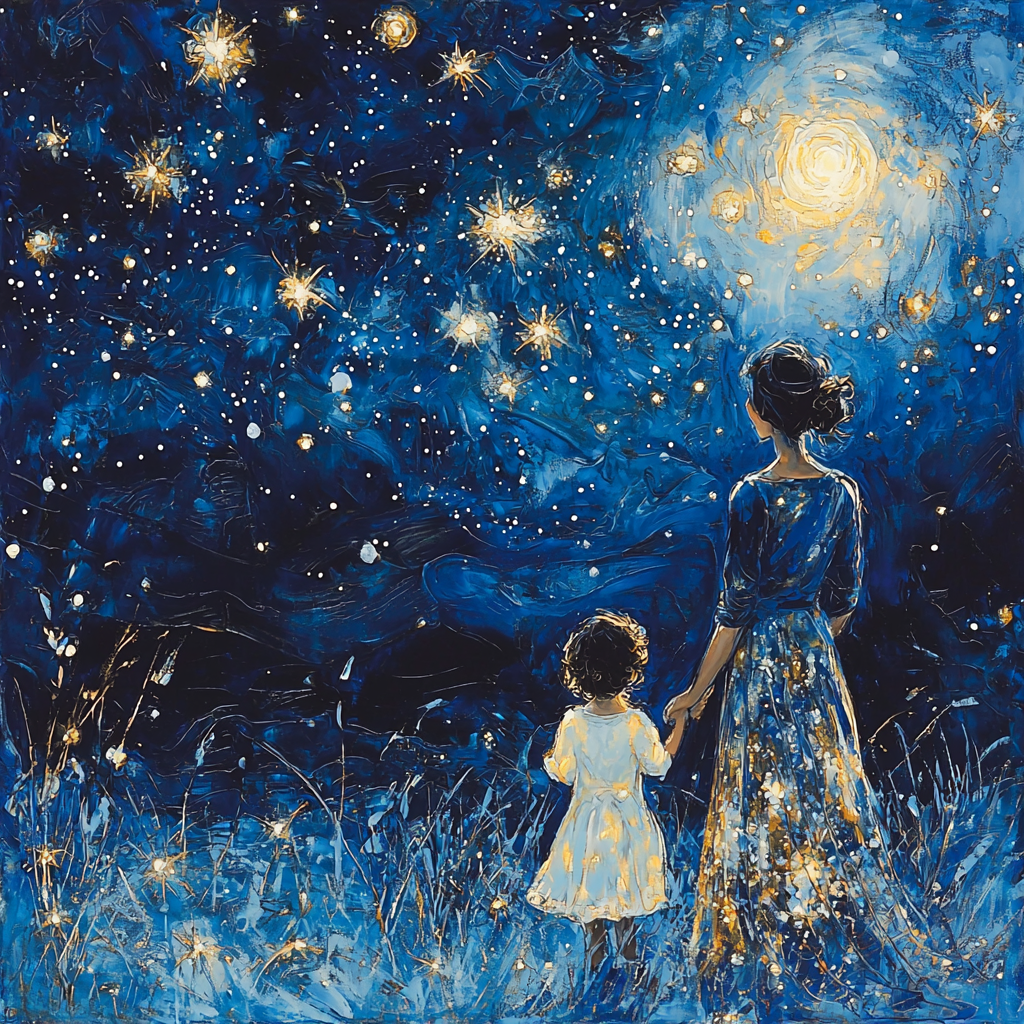 Beneath The Starry Sky Paint By Numbers Art