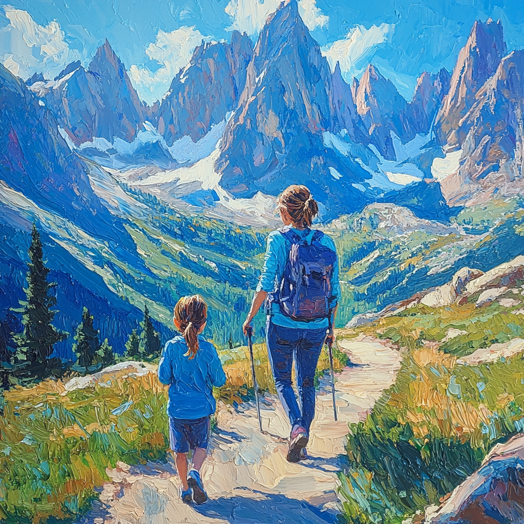 Mountains Of Joy Paint By Number