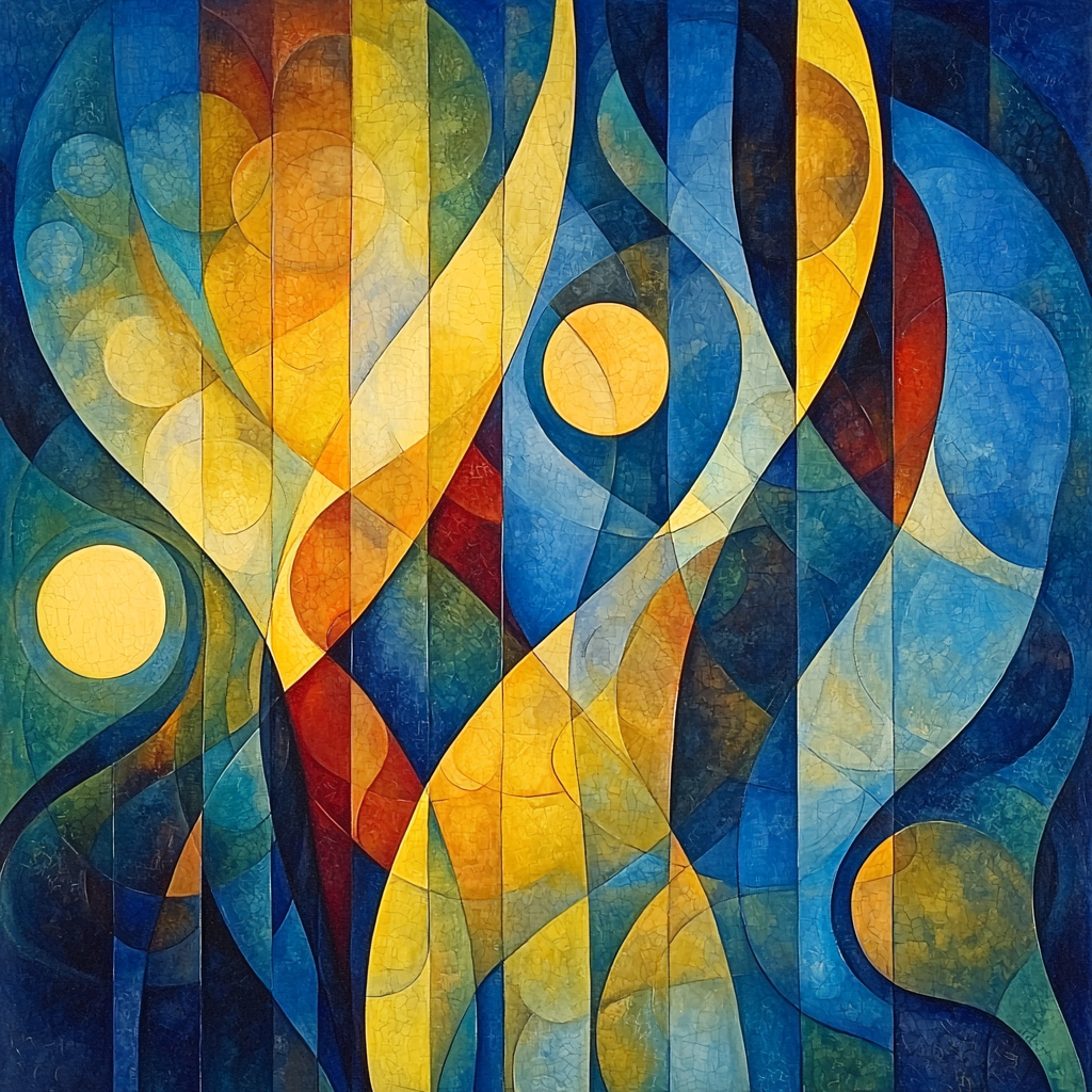 Paul Klee Inspired Celestial Melodies Painting By Numbers Kit