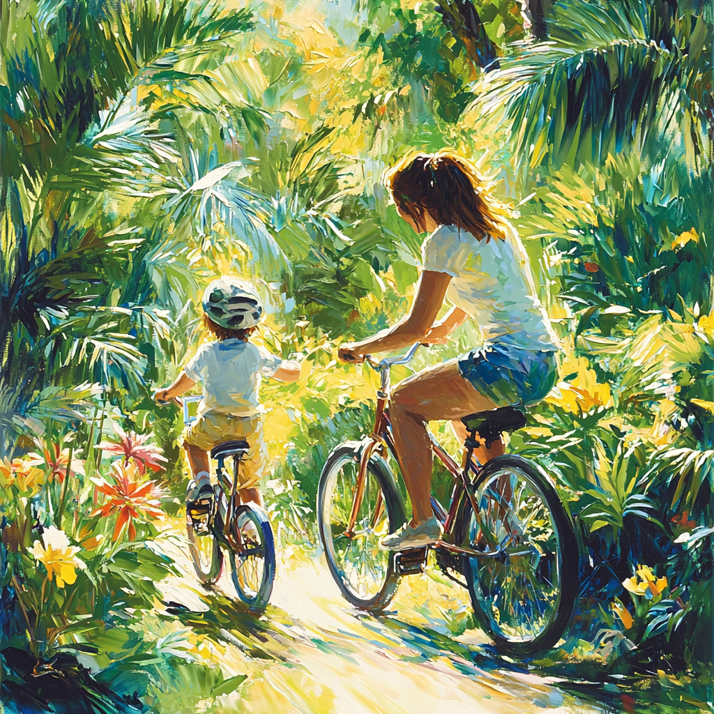 Mother’s Love, Forever Strong Paint By Number