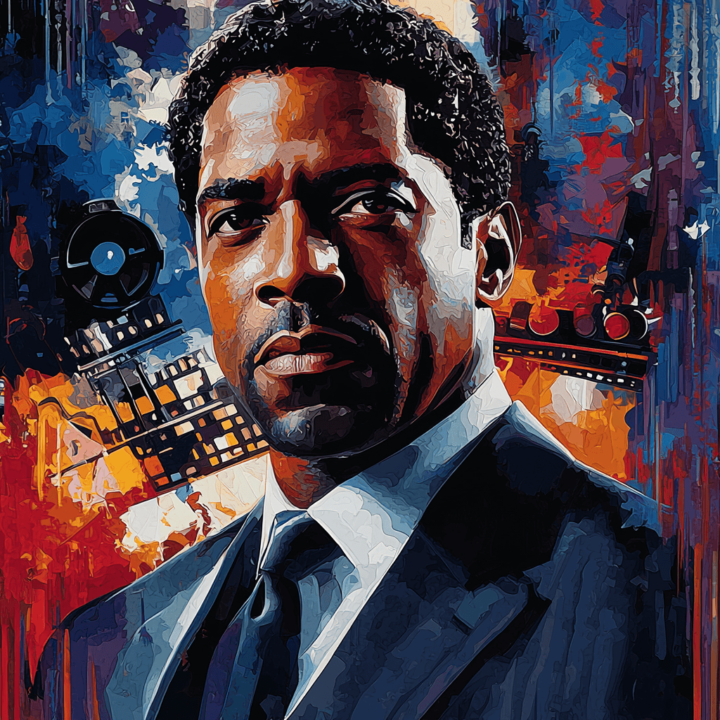 Denzel Washington: The Leading Man With Power And Grace Paint By Number