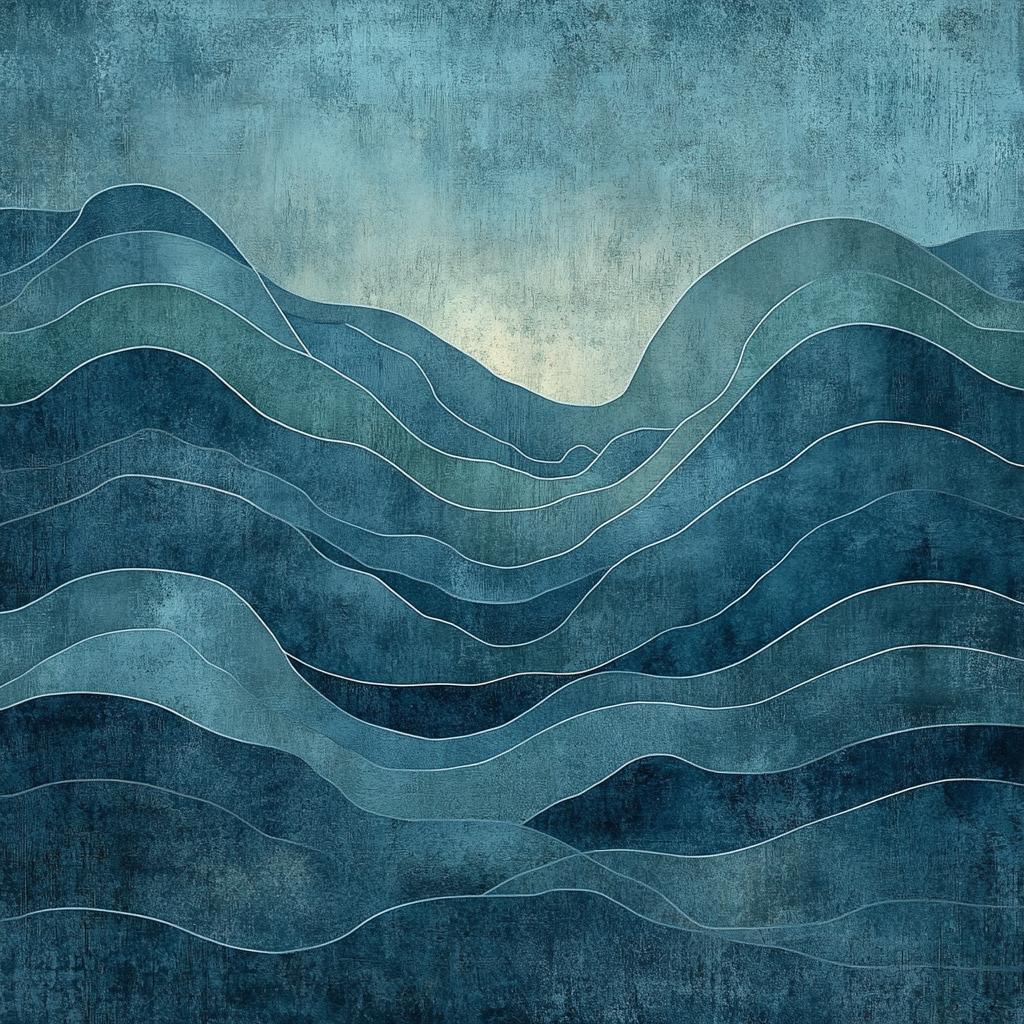 Max Ernst Inspired Aurora Atlas Numbered painting kits