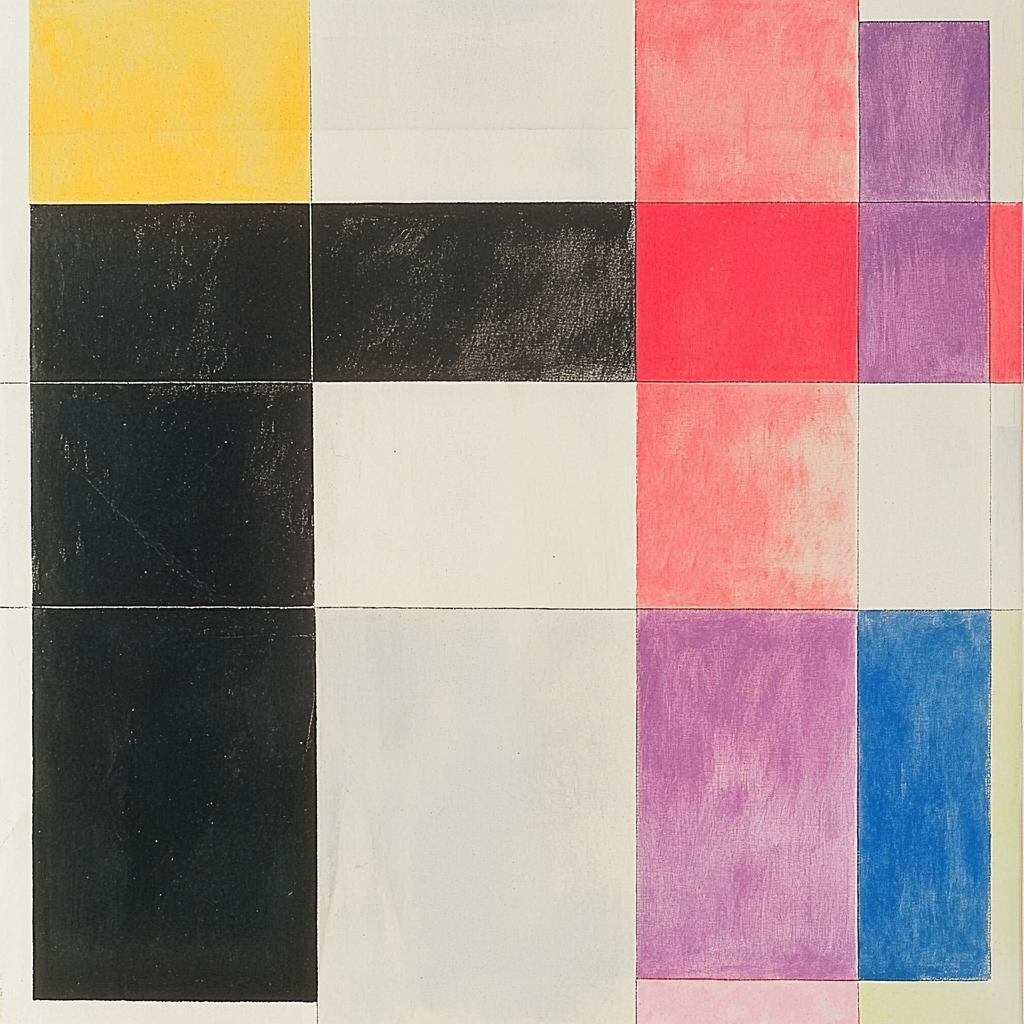 Kazimir Malevich Inspired Primal Harmony Numbered Painting Kits