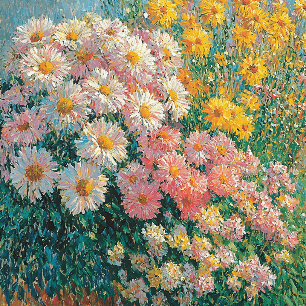 Claude Monet Inspired Blooming Still Life DIY Paint By Numbers