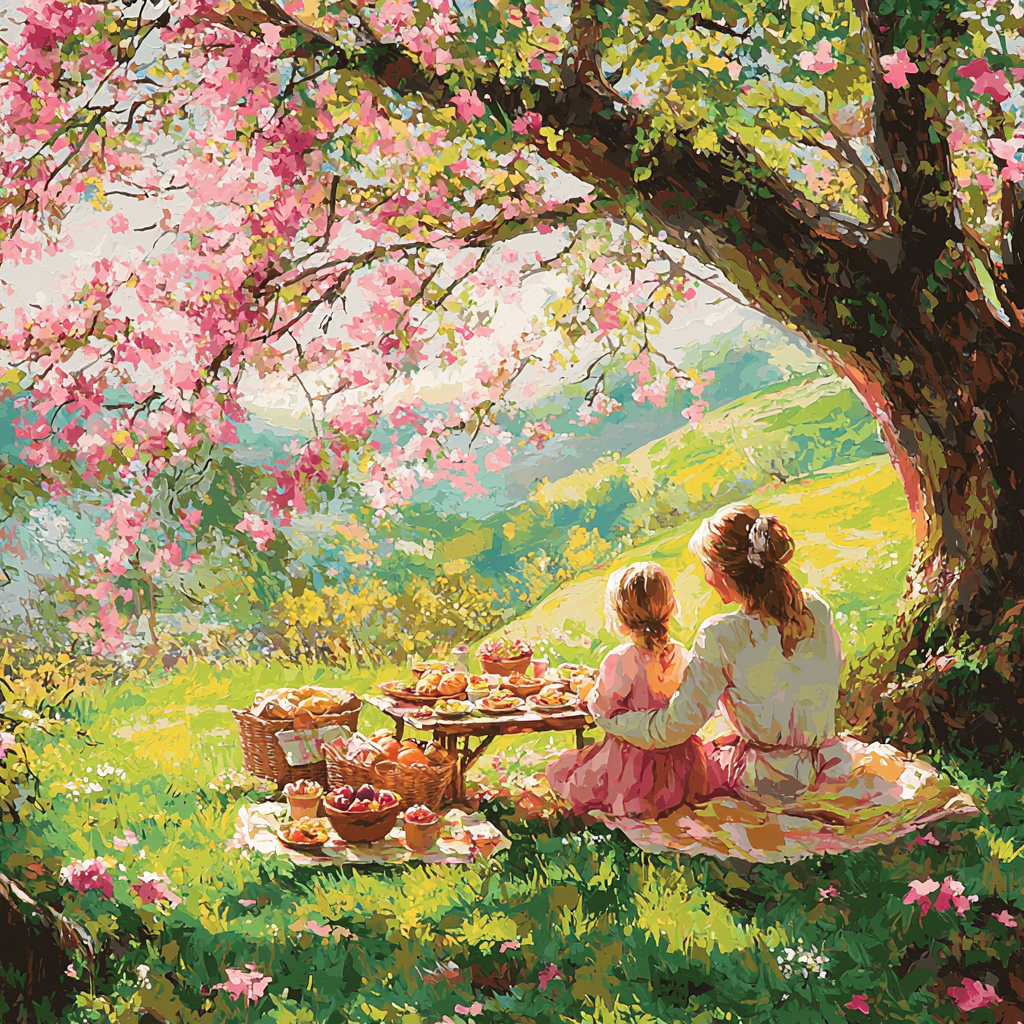Blossoms And Bonding Paint By Numbers Kits