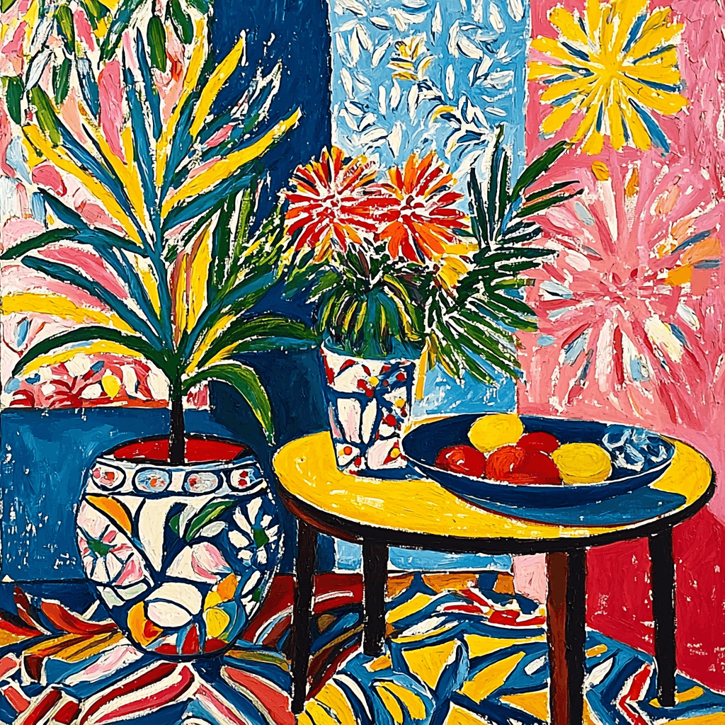 Henri Matisse Inspired Reflections Of Joy Paint By Color