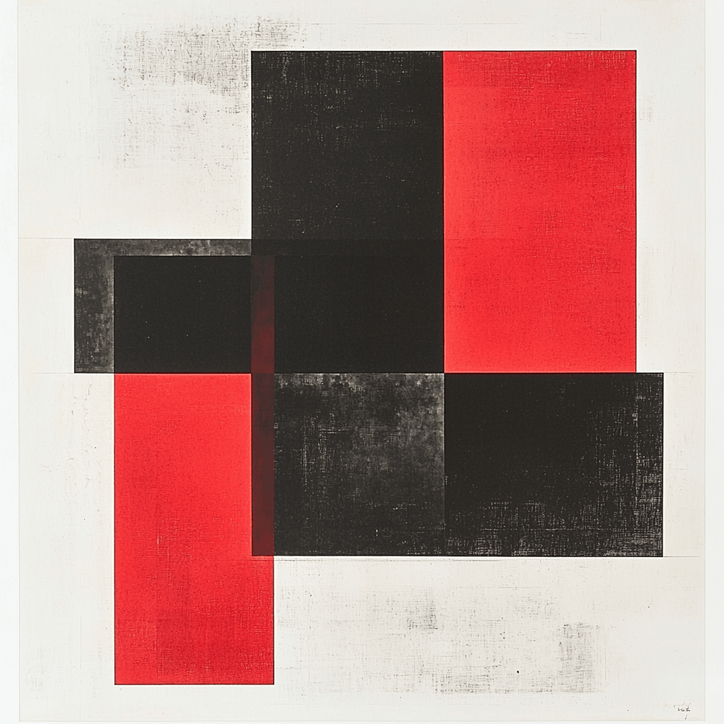 Kazimir Malevich Inspired Supreme Silence DIY Paint By Numbers