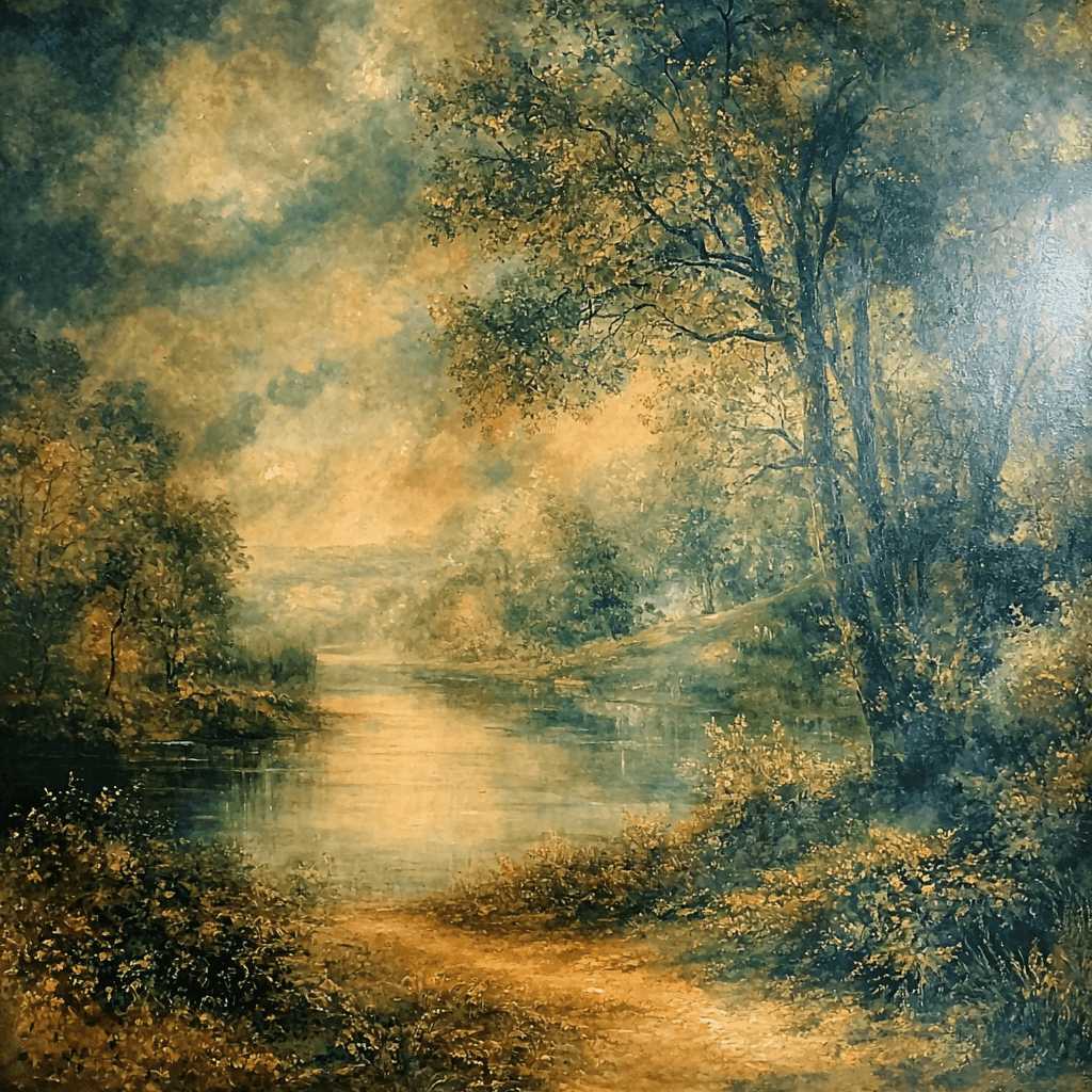 J.M.W. Turner Inspired Nature's Tapestry Paint By Numbers