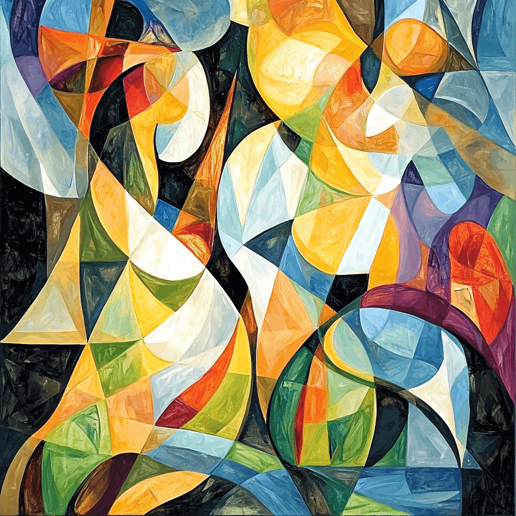 Pablo Picasso Inspired Sculpted In Light Paint By Color