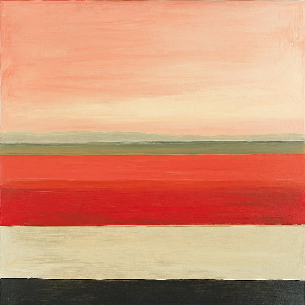 Mark Rothko Inspired Serenity In Color Paint By Numbers Kits