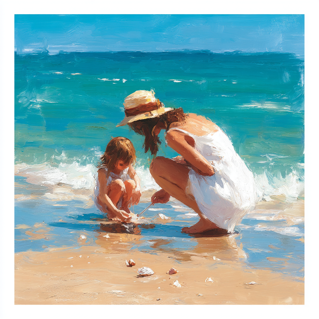 Nurture By The Sea Paint By Number