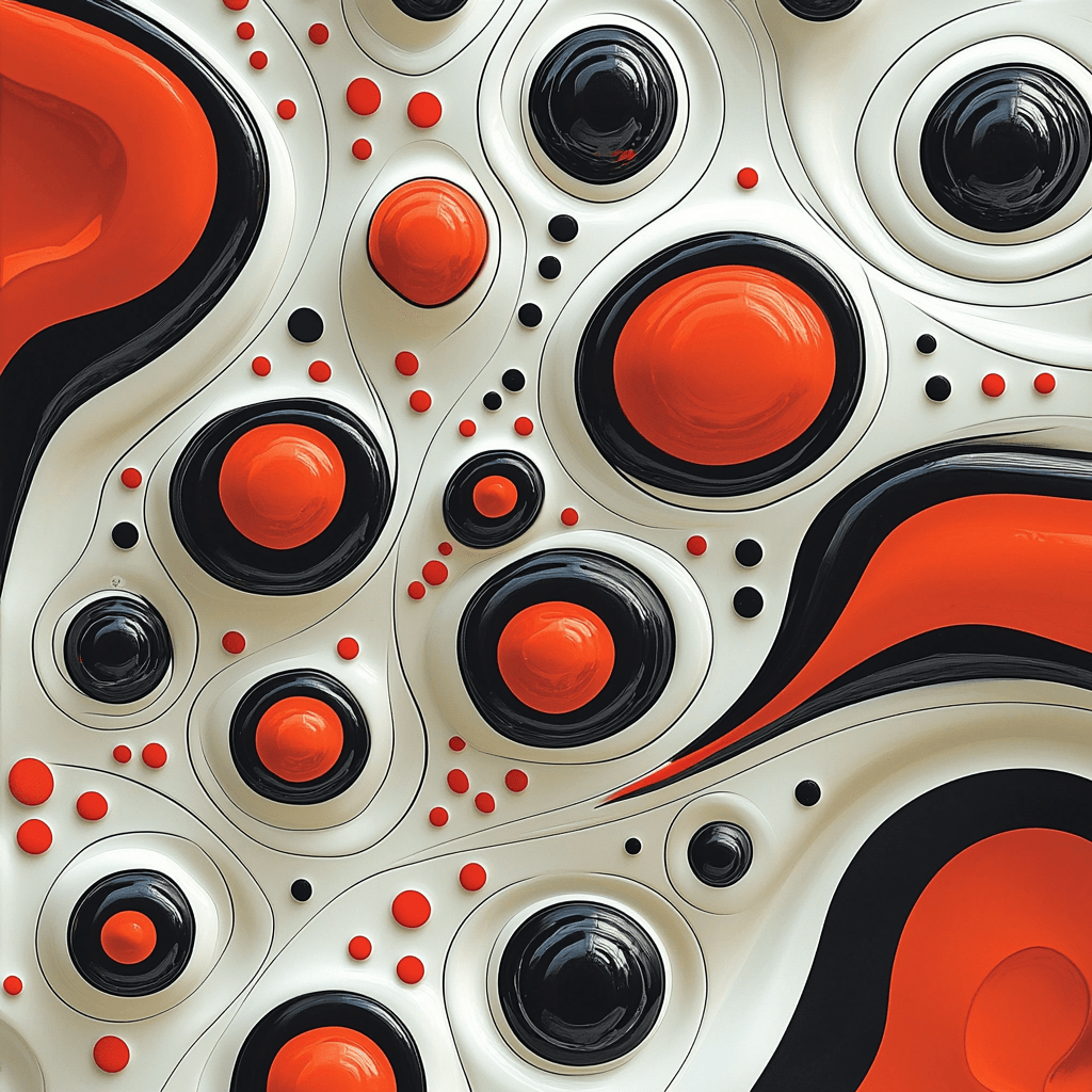Yayoi Kusama Inspired Patterns Of Infinity Painting By Numbers Kit