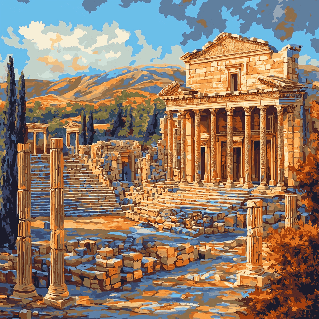 Ephesus - Turkey Paint By Number