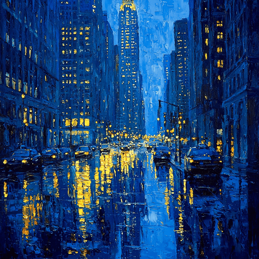 Edward Hopper Inspired Urban Nightlights Paint By Numbers