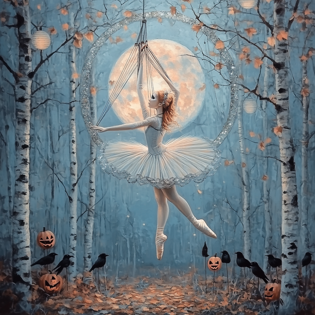 Moonlit Marionette Masquerade Paint by numbers kits