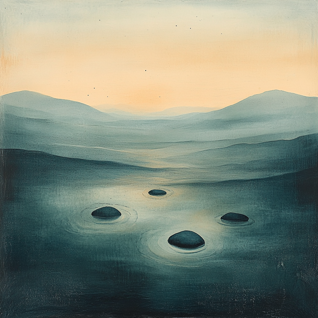 Max Ernst Inspired Dreamscape Of Echoes paint by number