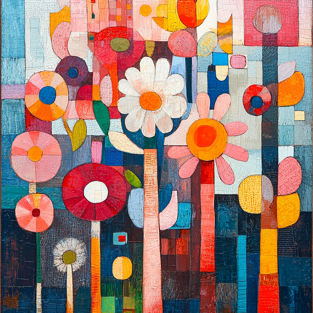 Paul Klee Inspired Playful Dreams Painting Number Kit