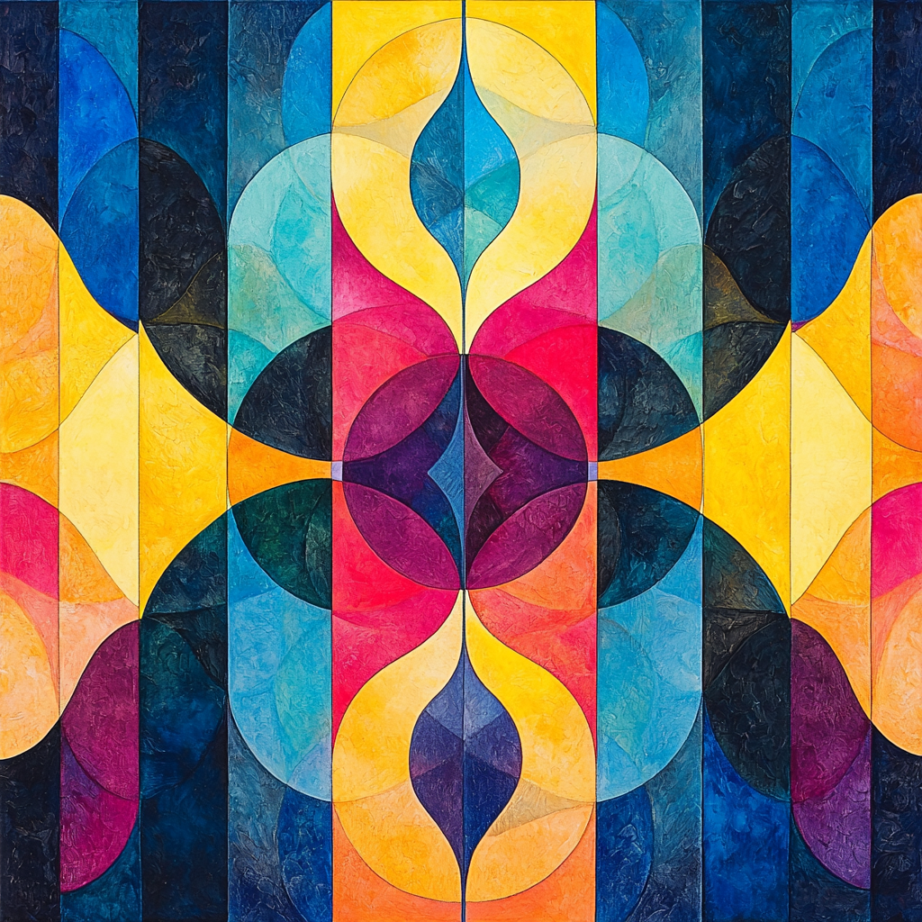 Gustav Klimt Inspired Mystic Kaleidoscope Paint By Numbers Kits