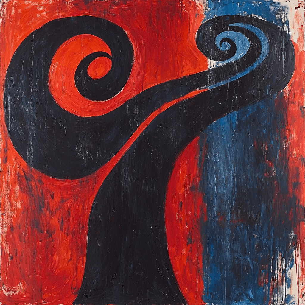 Edvard Munch Inspired Modern Expression DIY Paint By Numbers