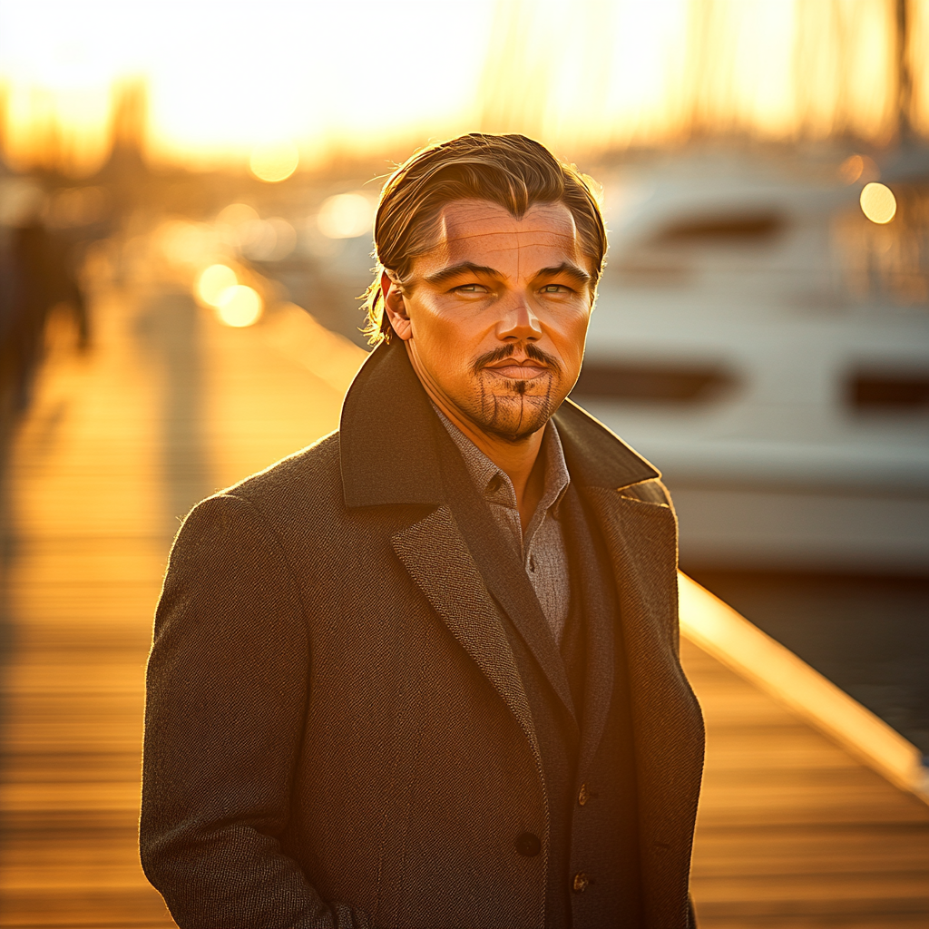 Leonardo DiCaprio: Tides Of The Relentless Dreamer paint by numbers