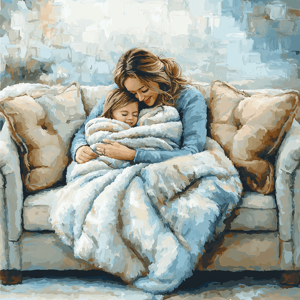 The Magic Of Cuddles Paint By Number