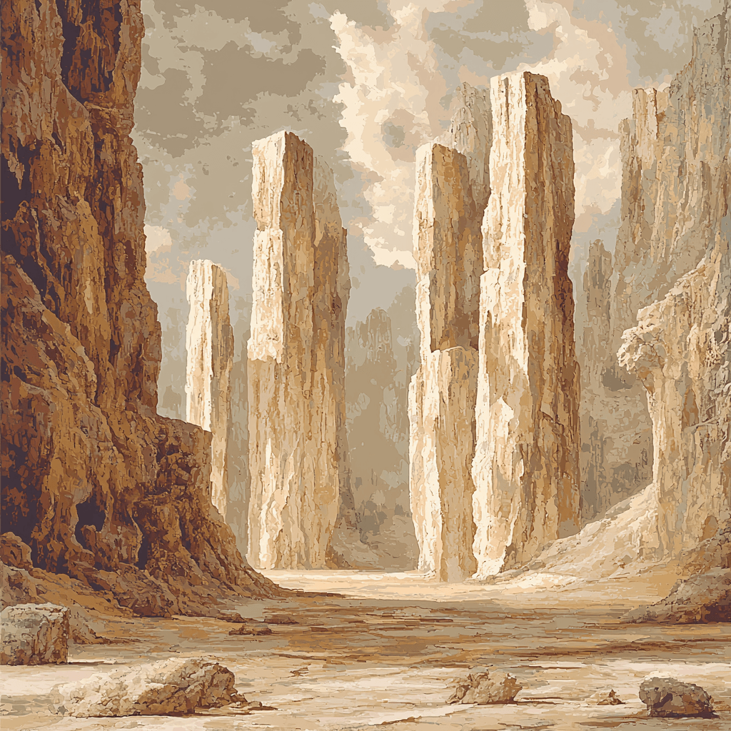 Michelangelo Inspired Ancient Mystery Number Painting