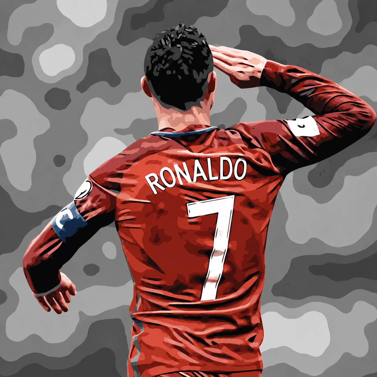 FIFA 2026 Iconic Ronaldo Artwork Paint By Numbers Kit