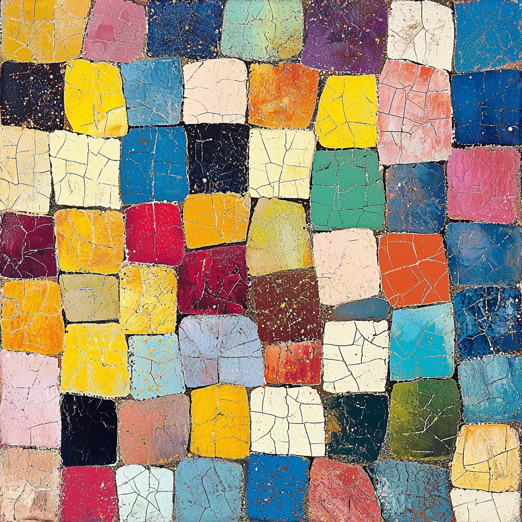 Paul Klee Inspired Vision Of Color DIY Paint By Numbers