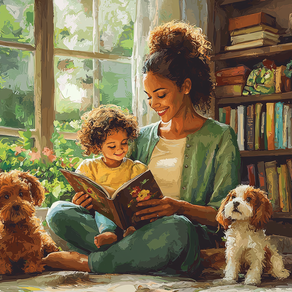 Mom’s Favorite Story Paint By Color