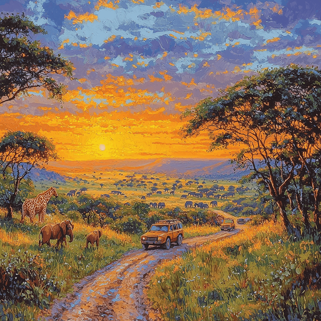 Kruger National Park DIY Paint By Numbers