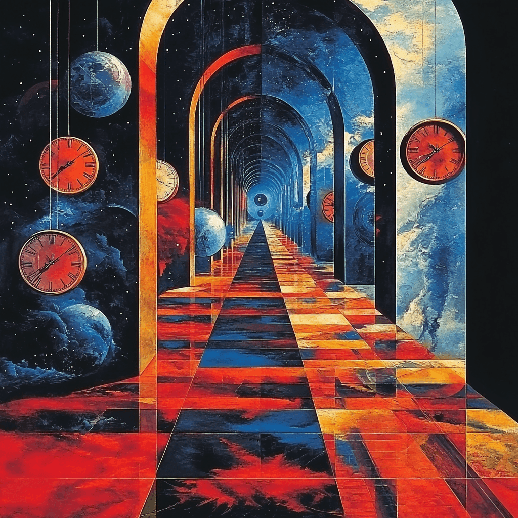Giorgio De Chirico Inspired Metaphysical Space-Time Paint By Numbers