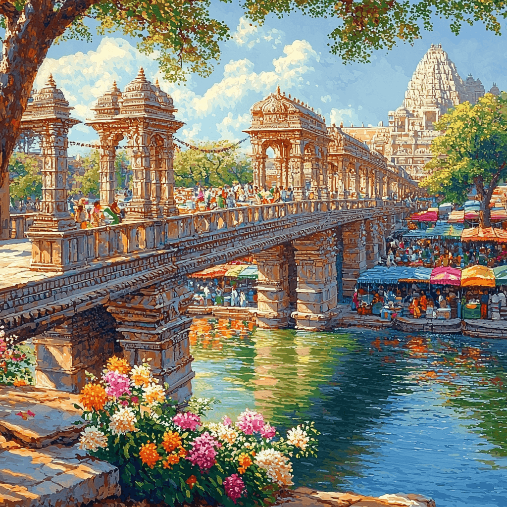 Bridges Of Madurai Paint By Number